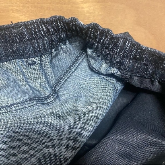 Allison Daley Women's Denim Jeans Black Plus Size 22WS Elastic Waist Both Sides - Picture 13 of 13